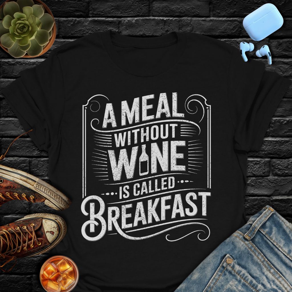 A Meal Without Wine Tee