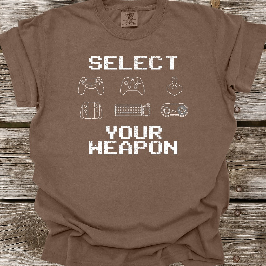 Select Your Weapon T-Shirt