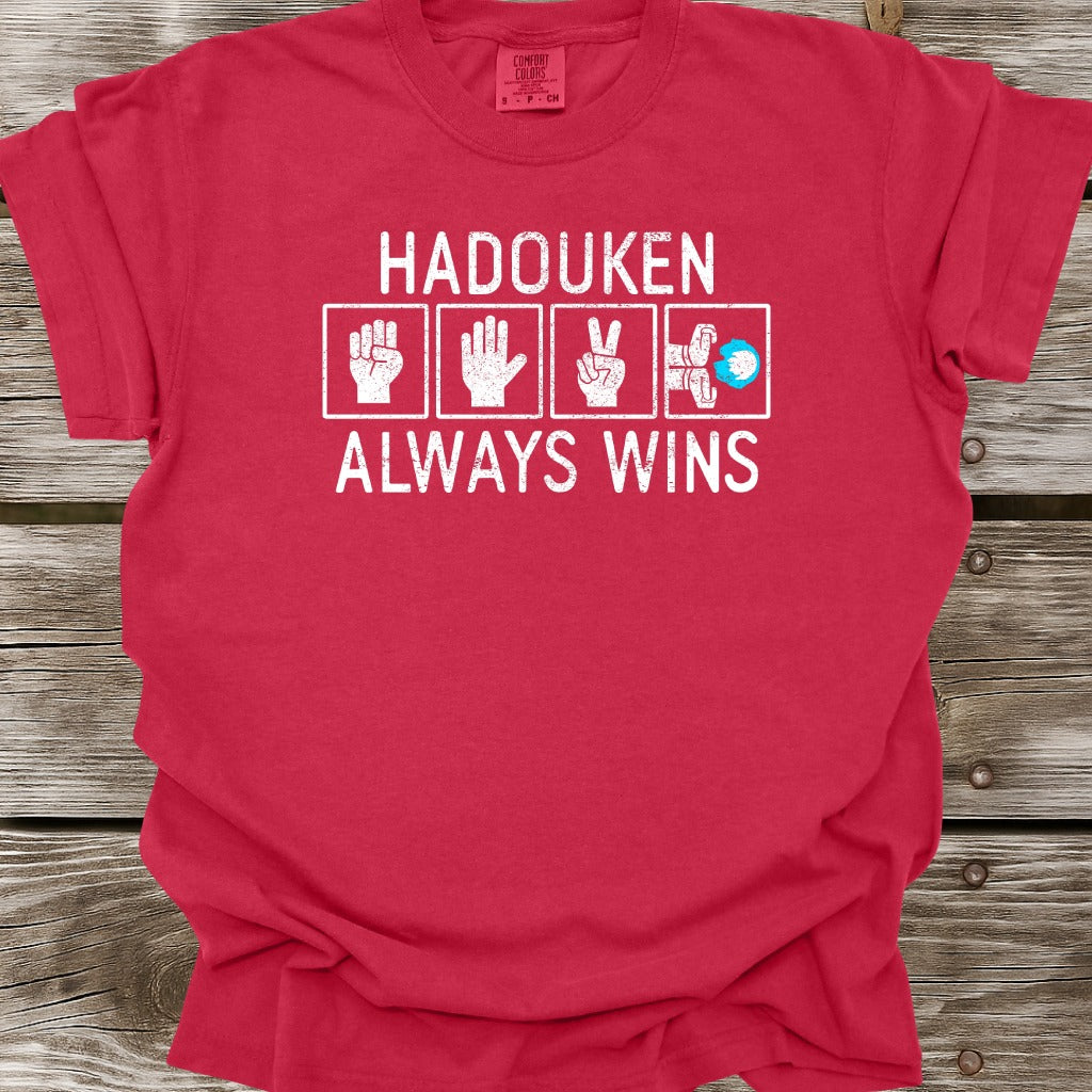 Hadouken Always Wins T-Shirt