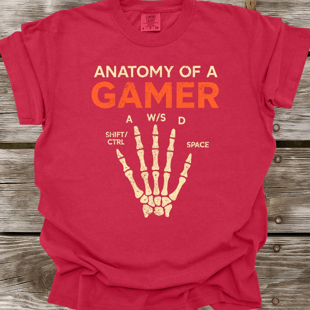 Anatomy Of A Gamer T-Shirt