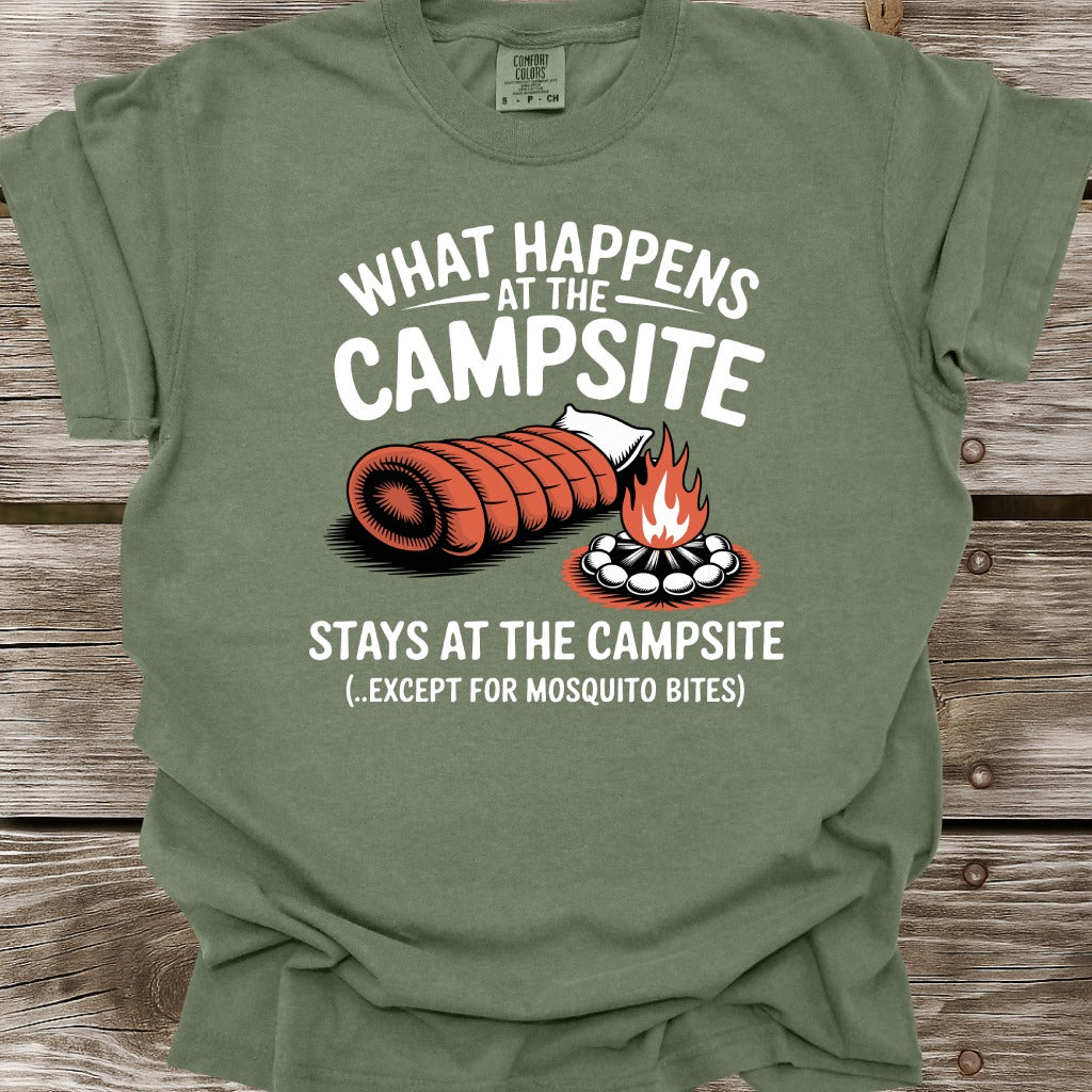 What Happens At The Campsite T-Shirt