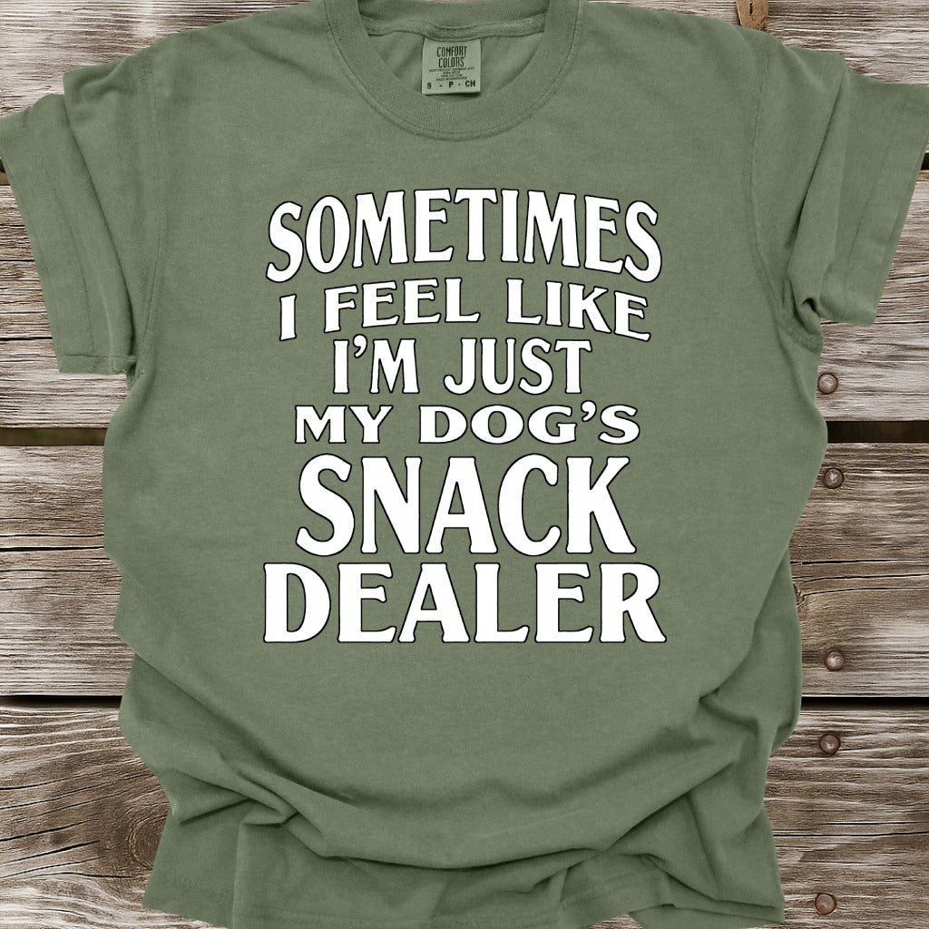 My Dog's Snack Dealer T-Shirt
