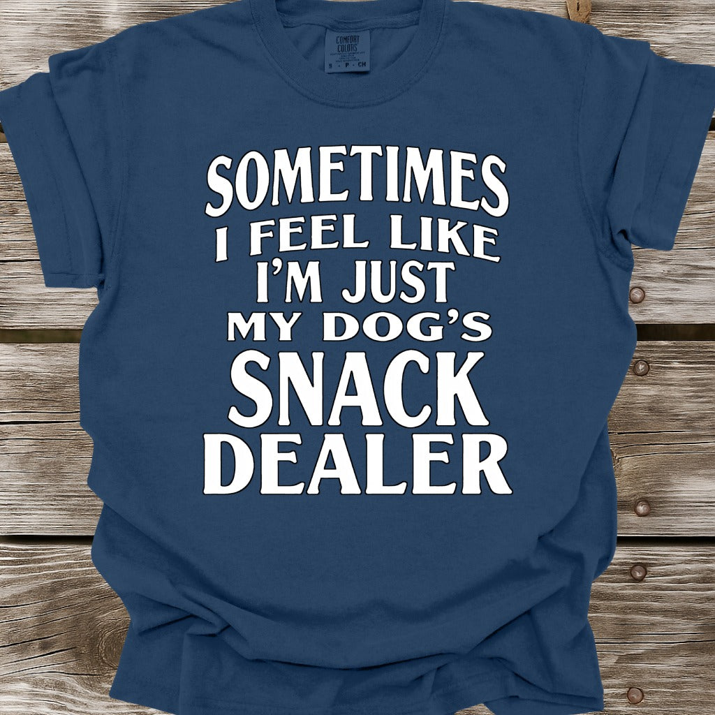 My Dog's Snack Dealer T-Shirt