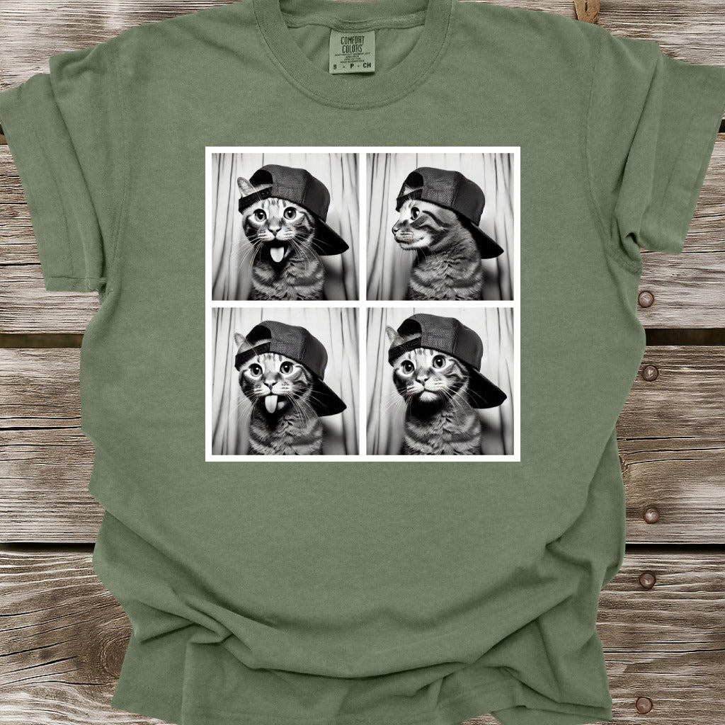 Orange Tabby Cat Photo Shoot T-Shirt