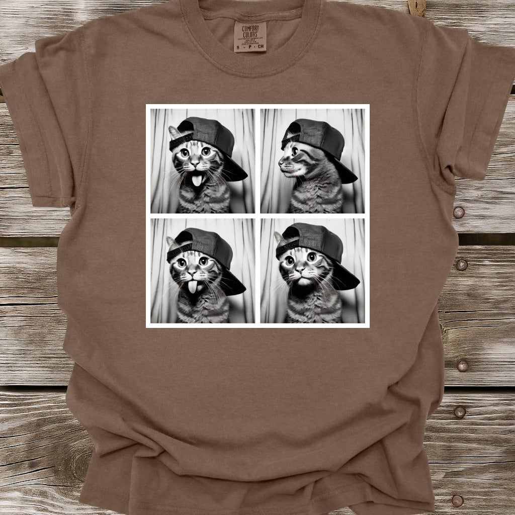Orange Tabby Cat Photo Shoot T-Shirt