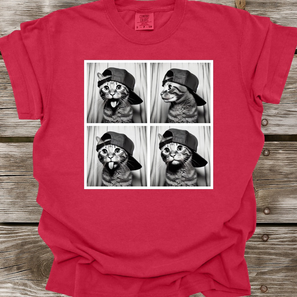 Orange Tabby Cat Photo Shoot T-Shirt