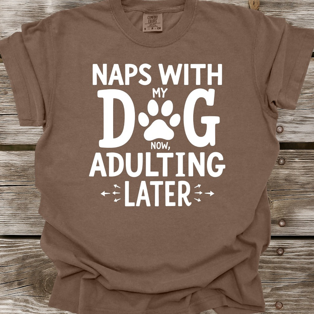 Naps With My Dog T-Shirt