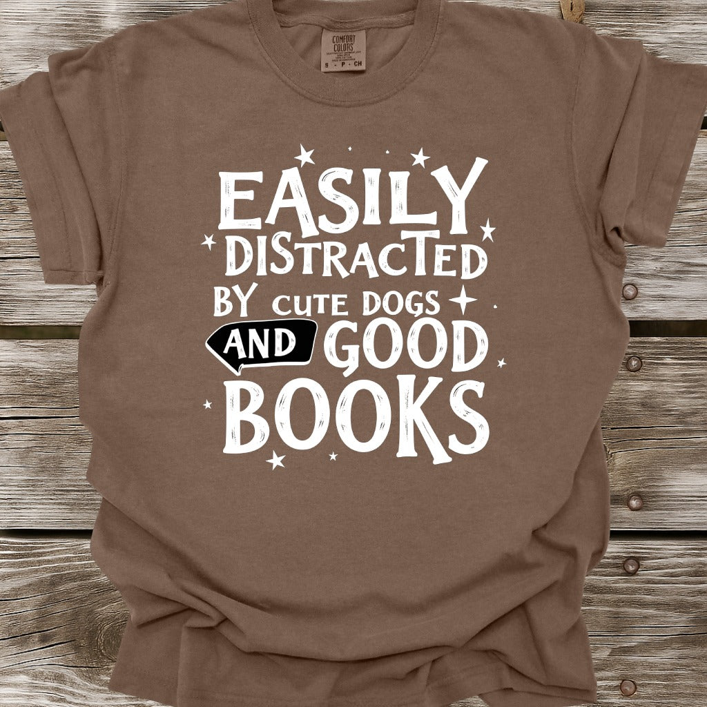 Cute Dogs And Good Books T-Shirt