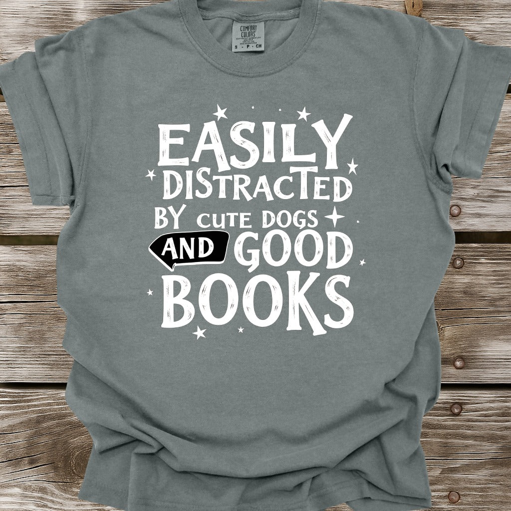 Cute Dogs And Good Books T-Shirt
