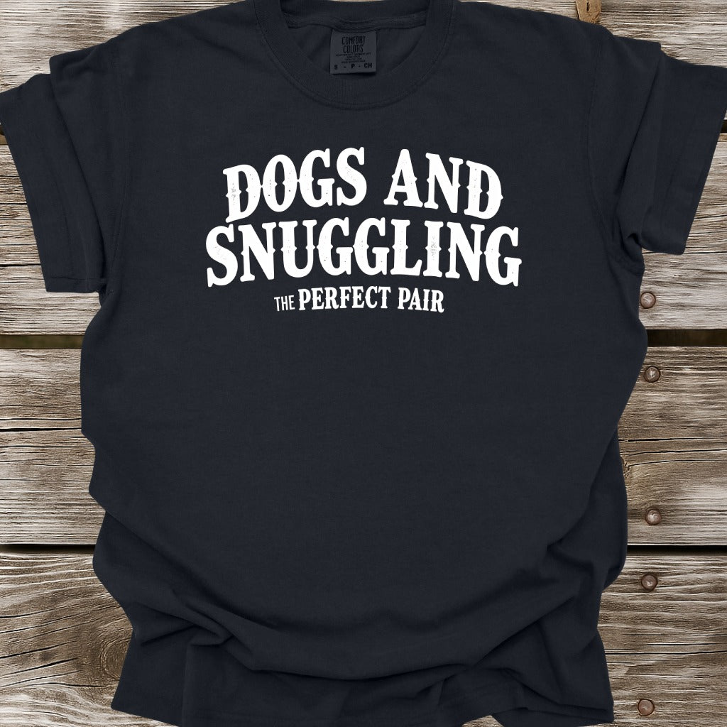 Dogs And Snuggling T-Shirt