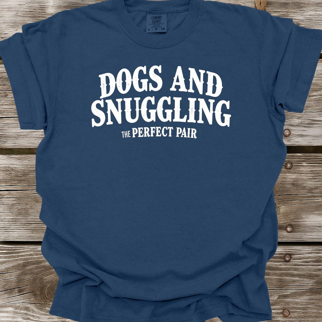 Dogs And Snuggling T-Shirt