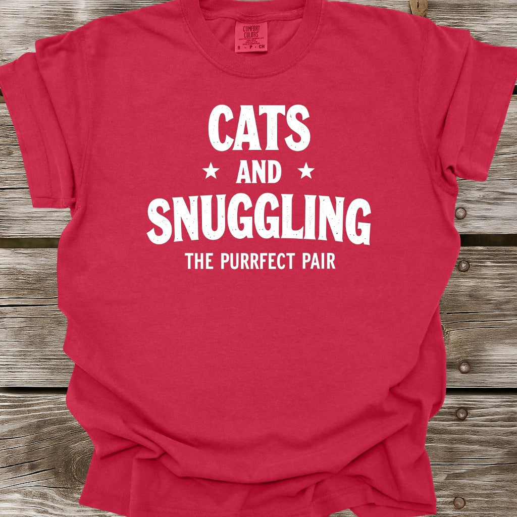 Cats And Snuggling T-Shirt