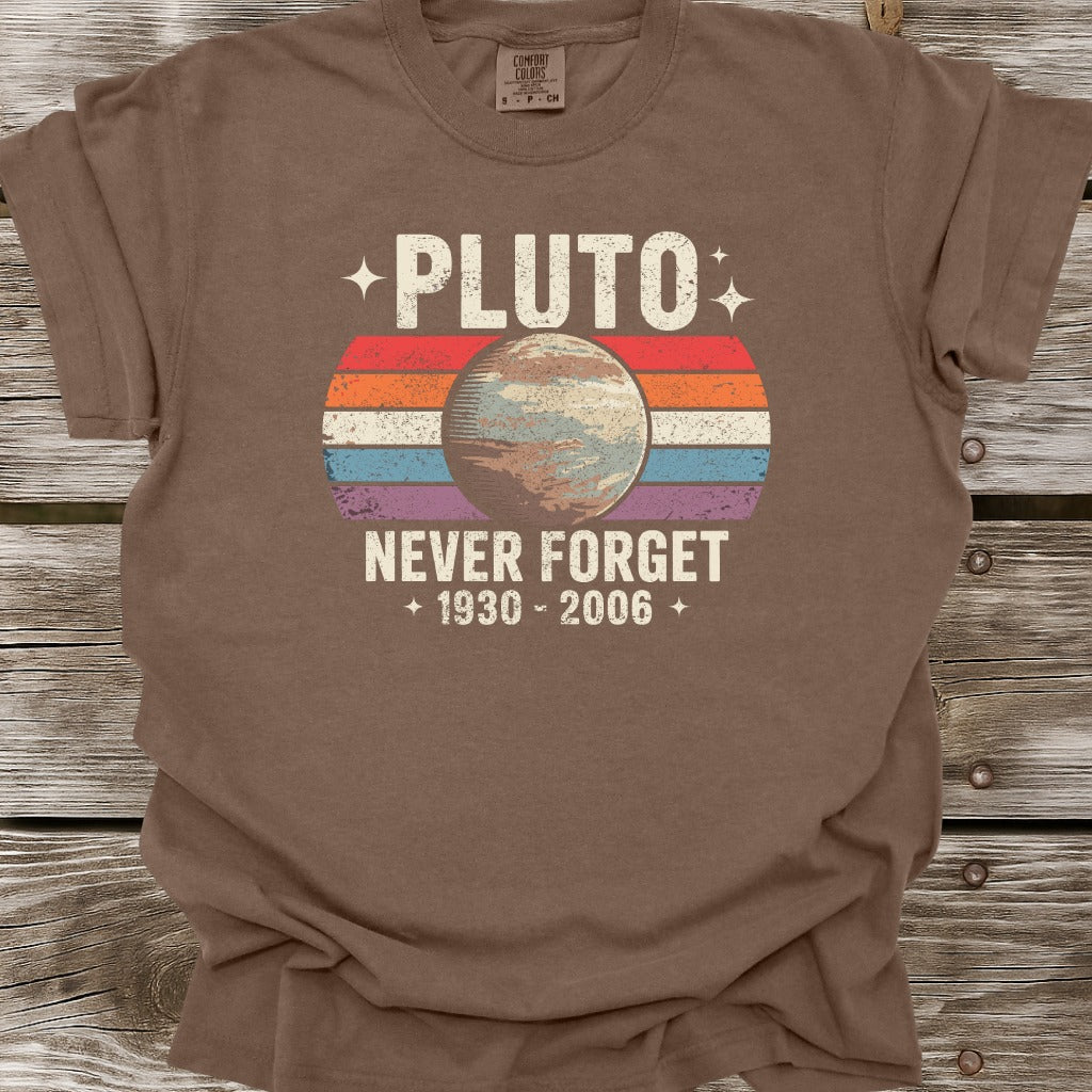 Pluto Never Forget T-Shirt