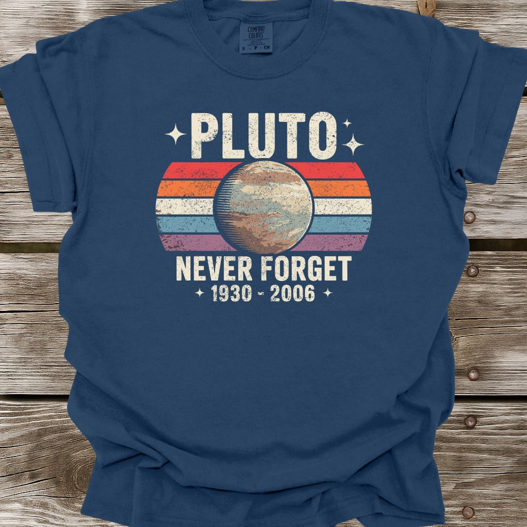 Pluto Never Forget T-Shirt