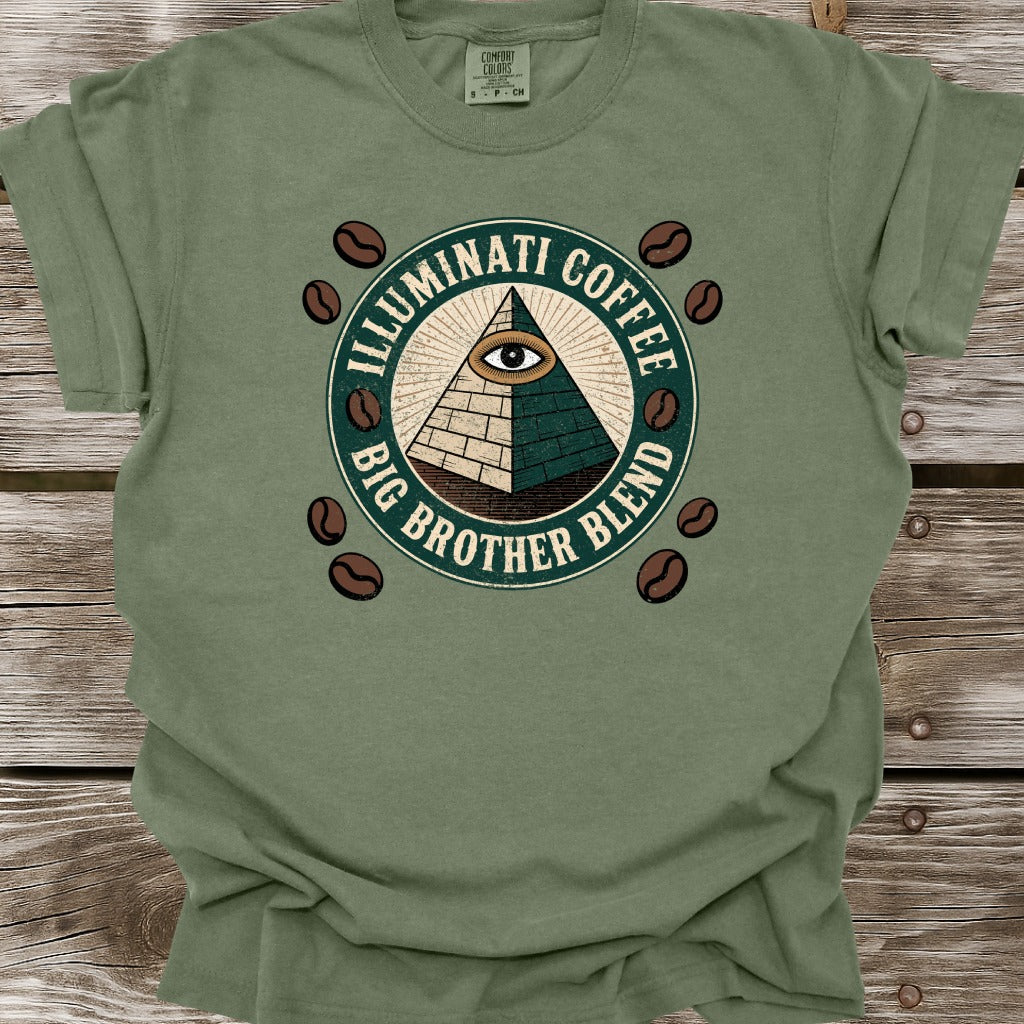 Illuminati Coffee T-Shirt