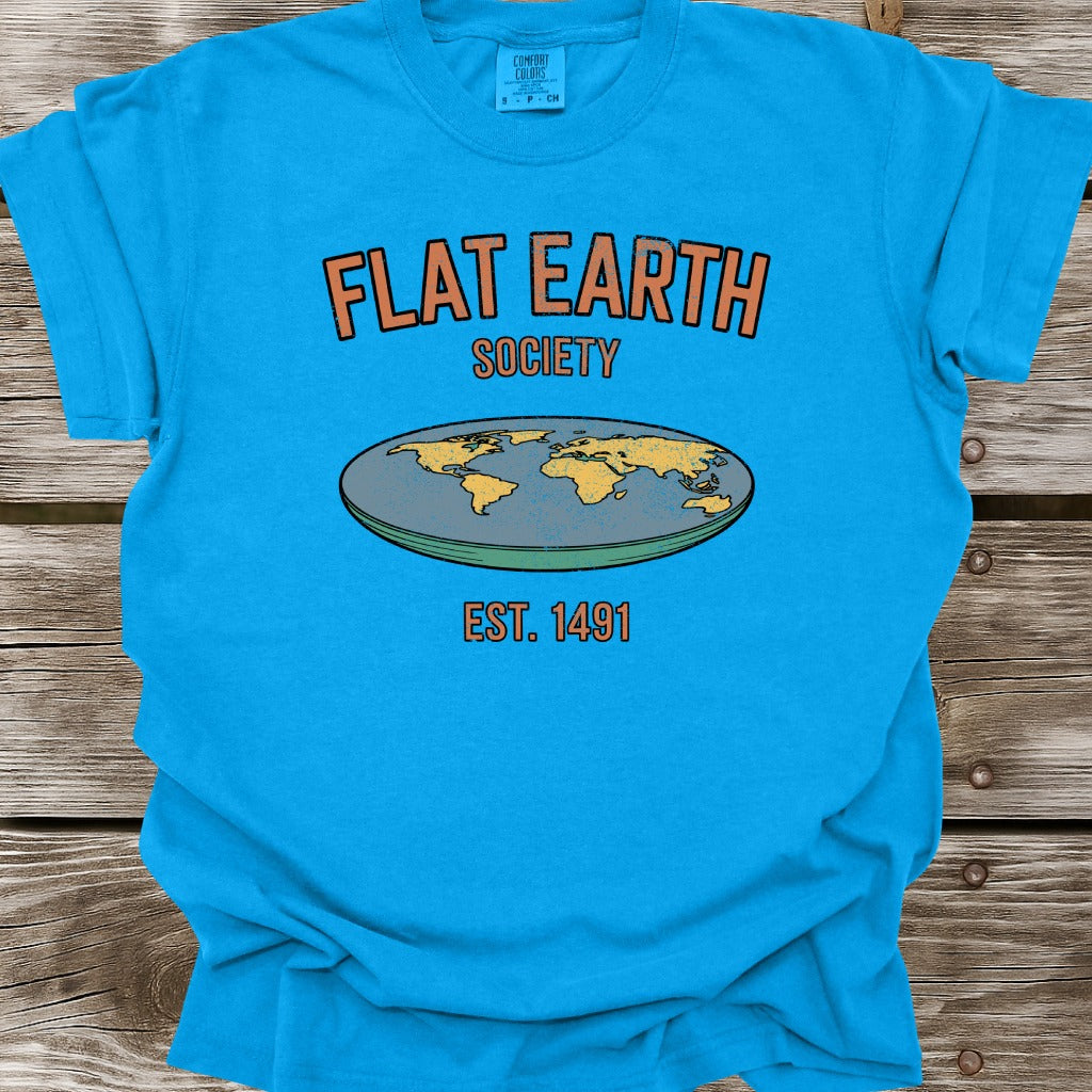 Flat Earth Society T-Shirt