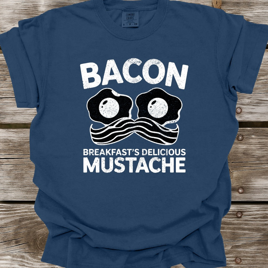 Bacon: Breakfast's Delicious Mustache T-Shirt