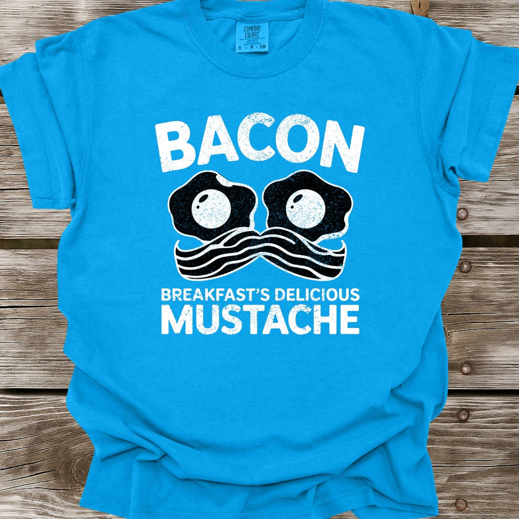 Bacon: Breakfast's Delicious Mustache T-Shirt
