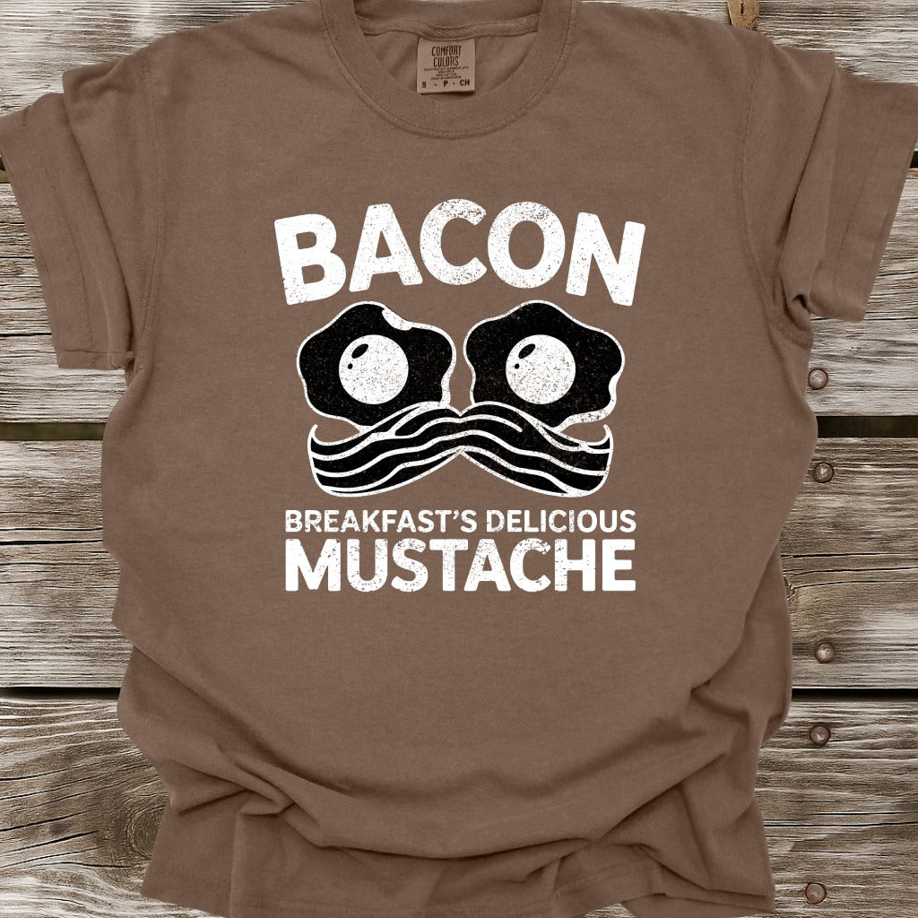 Bacon: Breakfast's Delicious Mustache T-Shirt