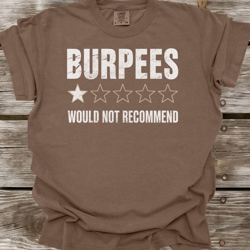 Burpees One Star Review T-Shirt