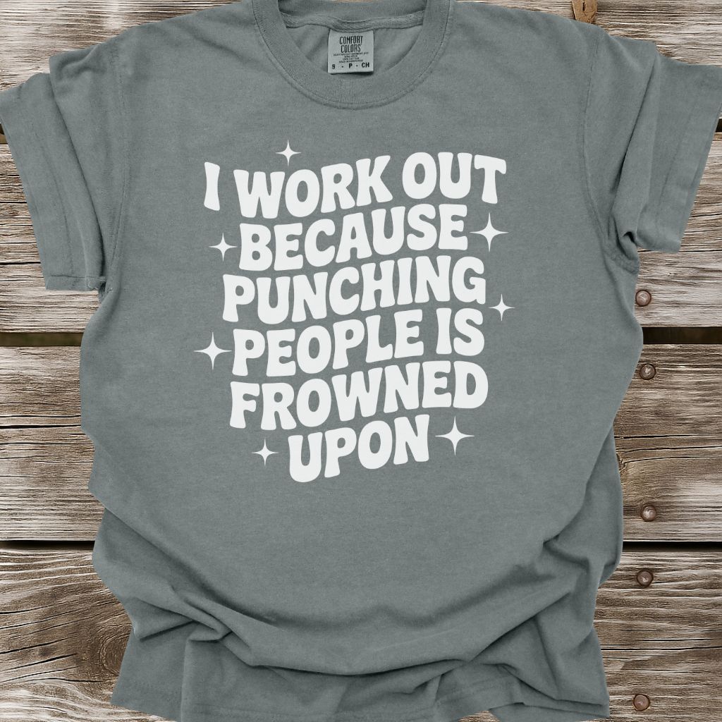 Punching People T-Shirt