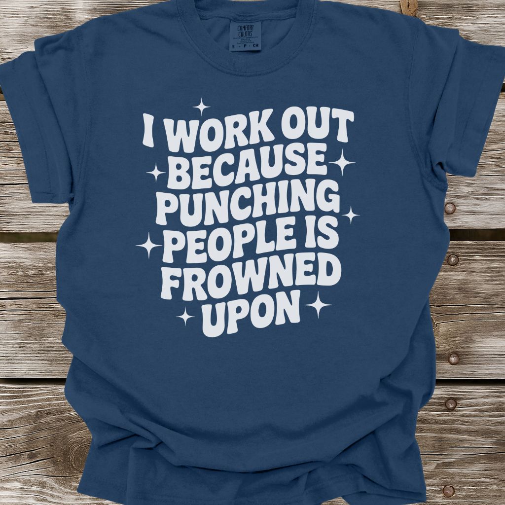 Punching People T-Shirt
