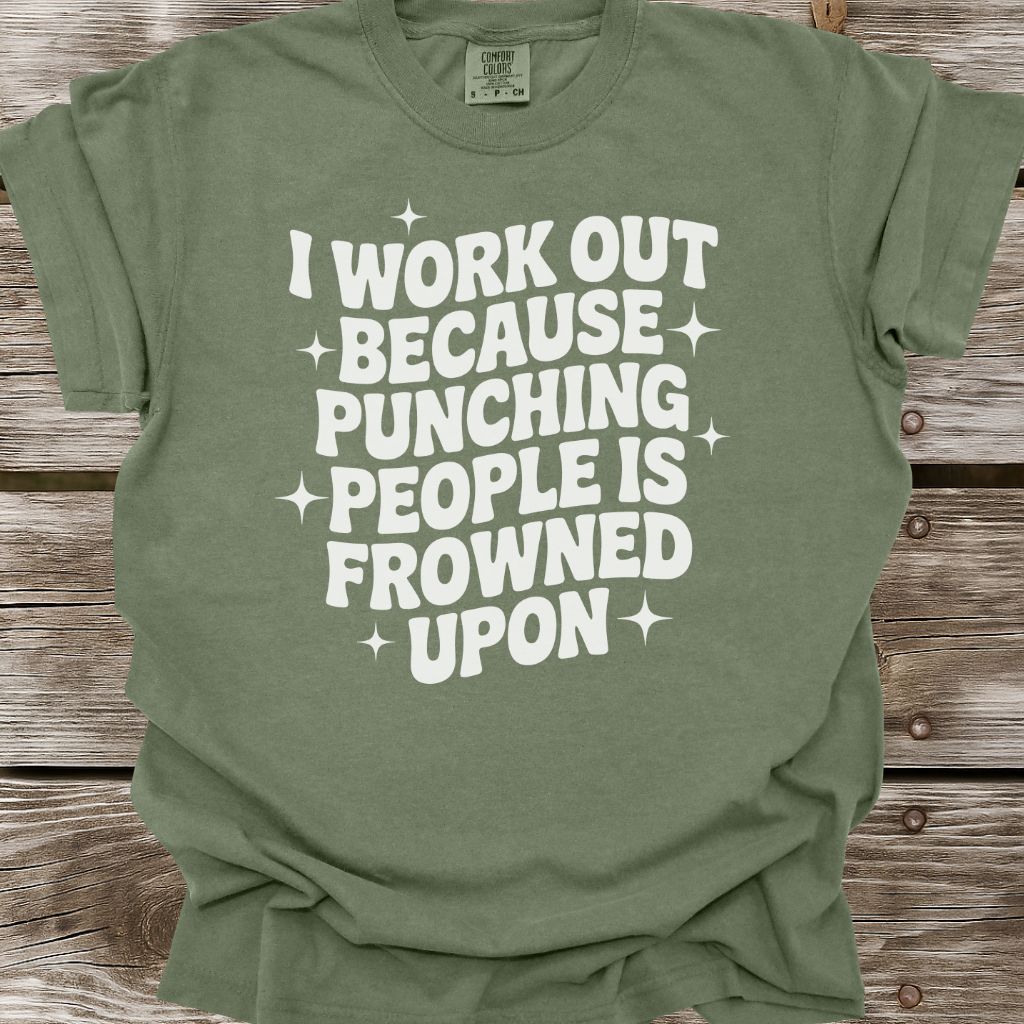 Punching People T-Shirt