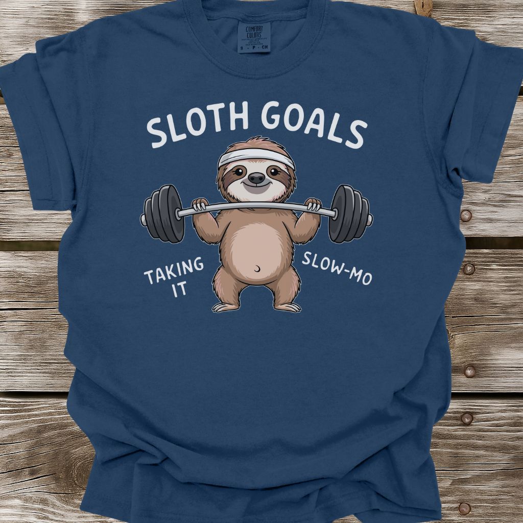 Sloth Goals T-Shirt
