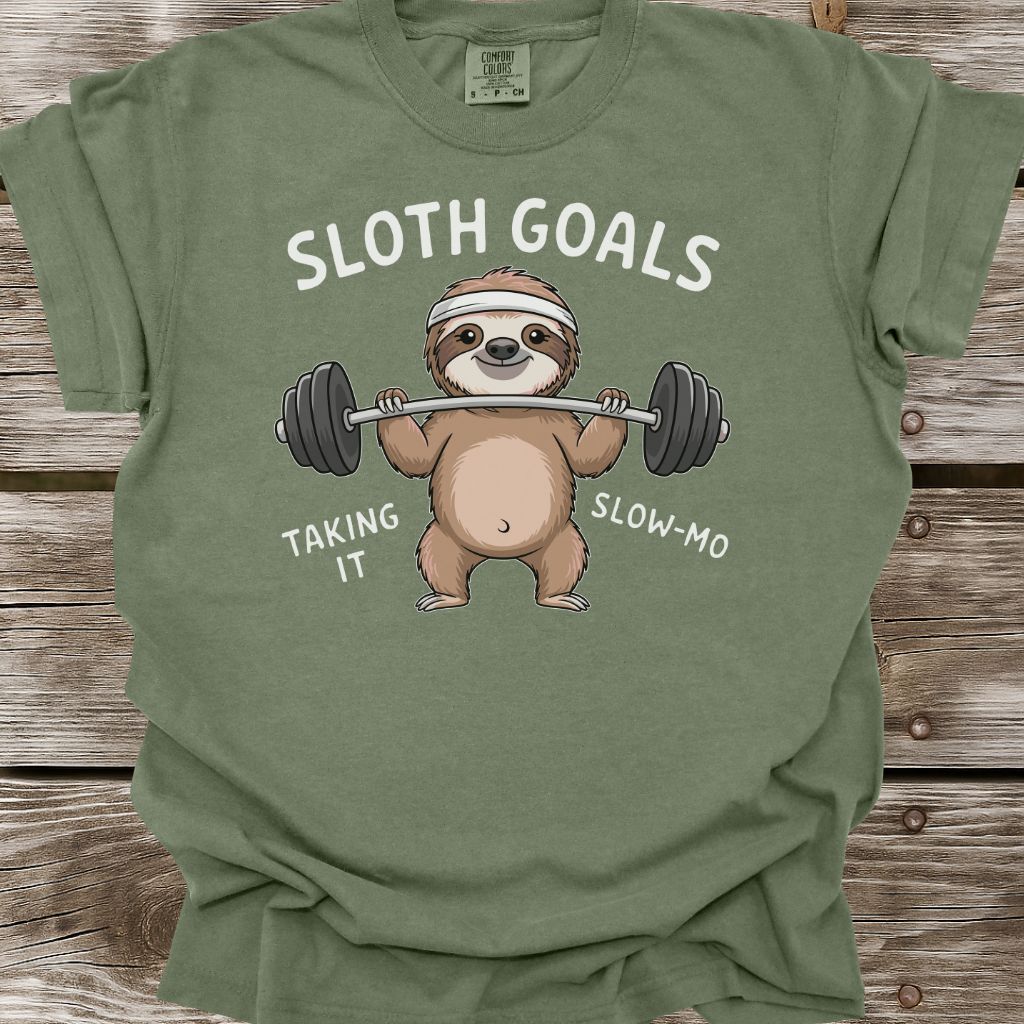 Sloth Goals T-Shirt