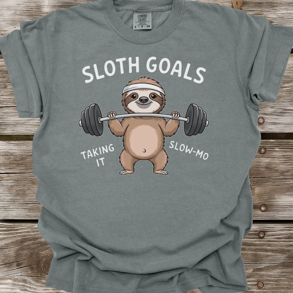 Sloth Goals T-Shirt