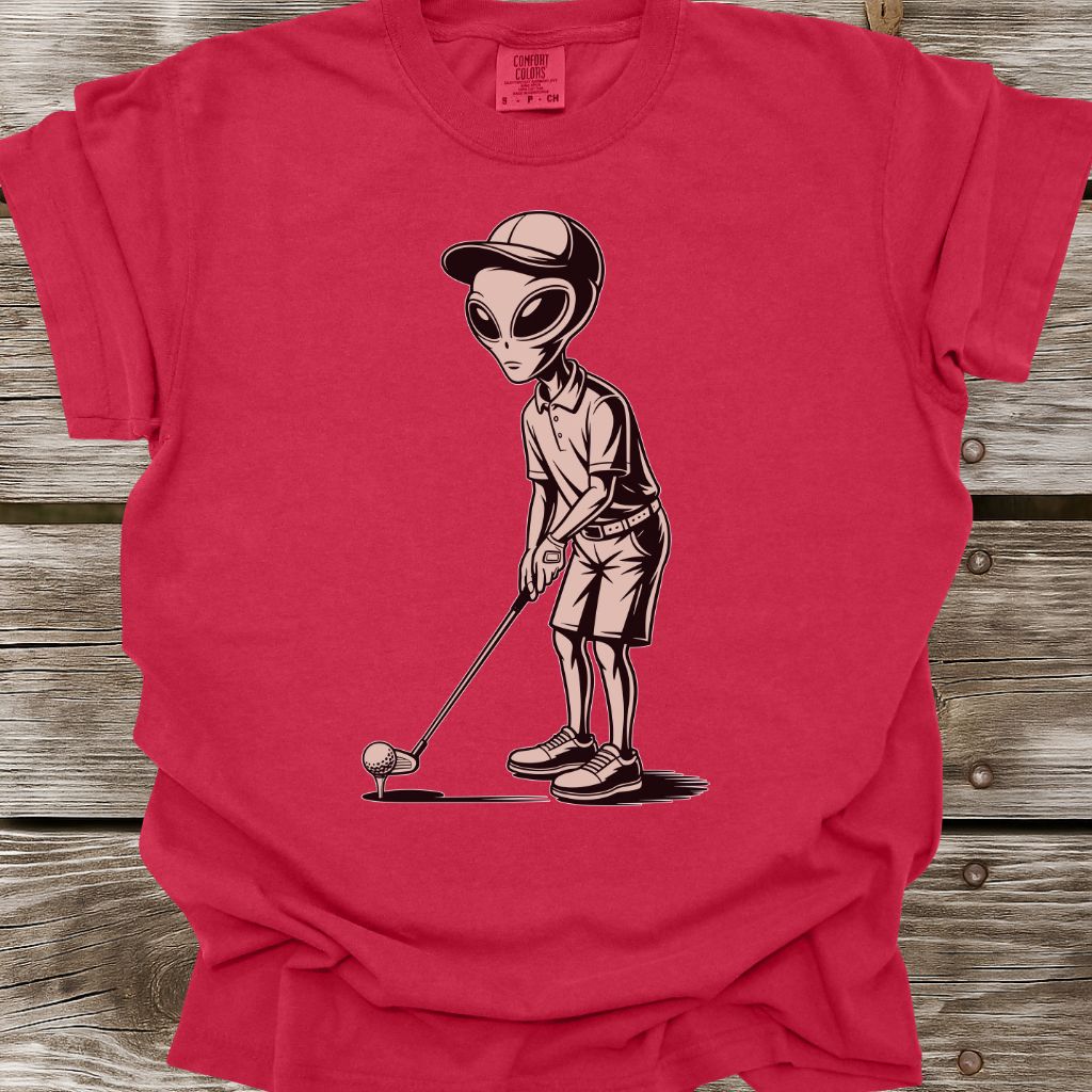 Alien Golf T-Shirt