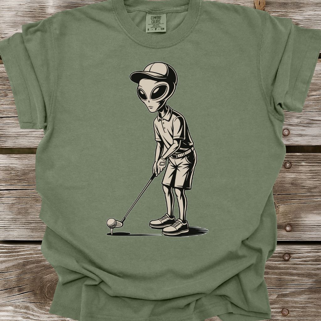 Alien Golf T-Shirt