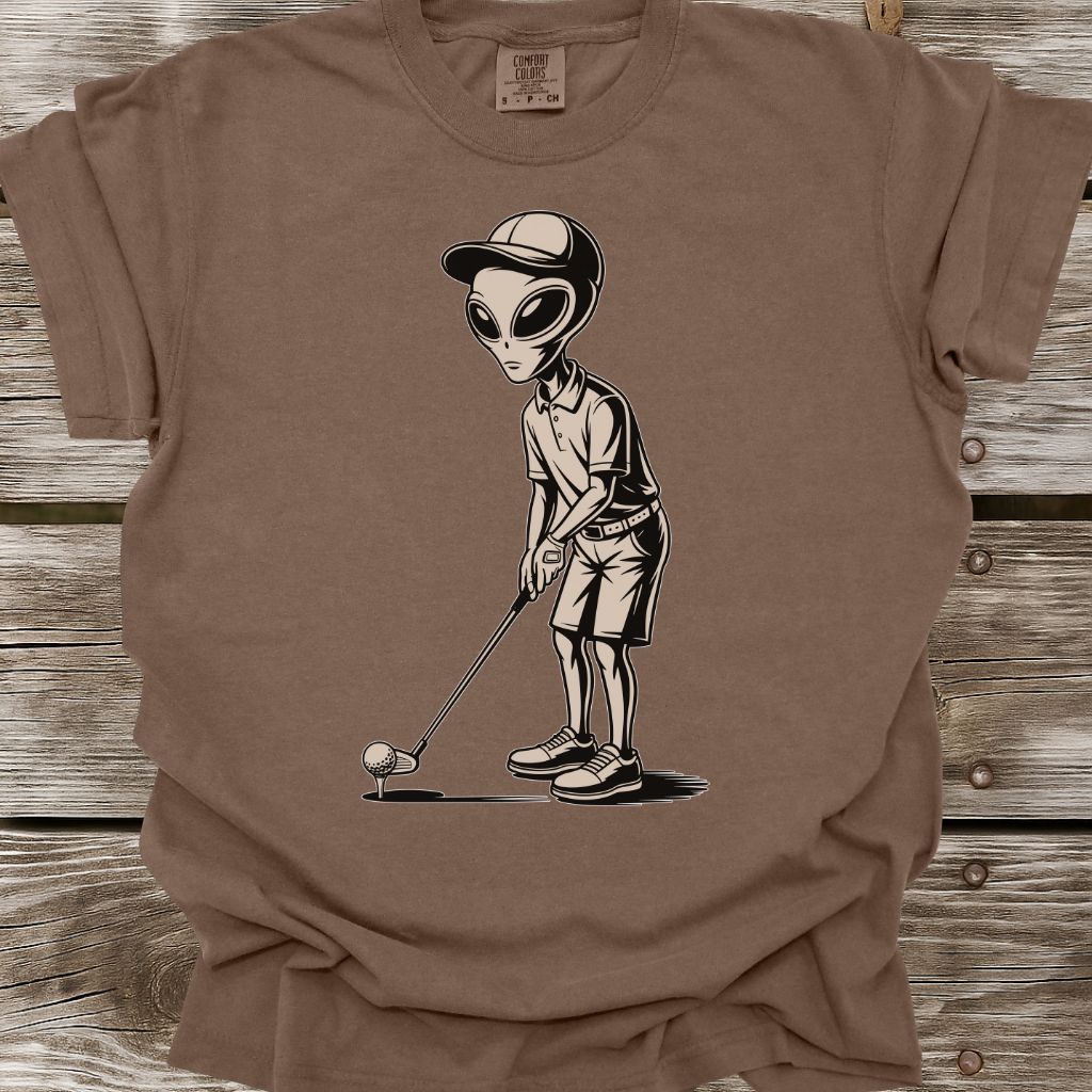 Alien Golf T-Shirt