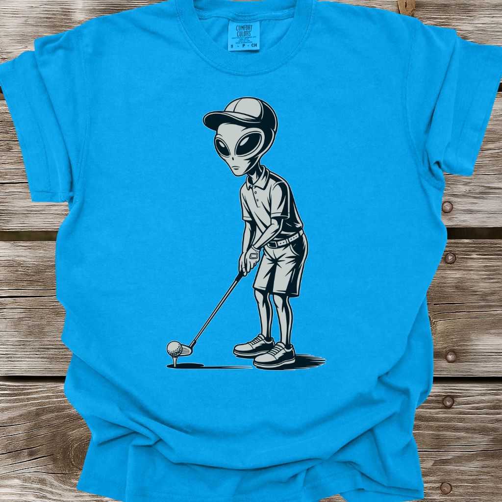 Alien Golf T-Shirt