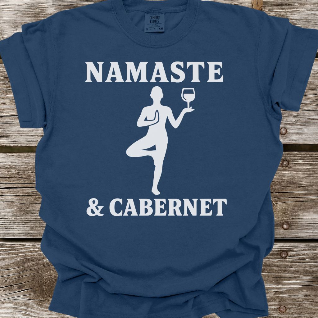 Namaste & Cabernet T-Shirt