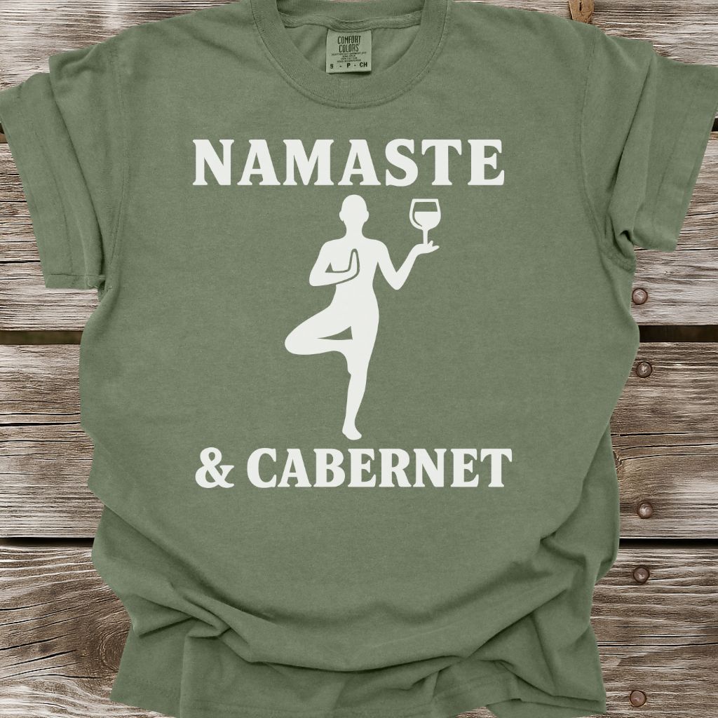 Namaste & Cabernet T-Shirt
