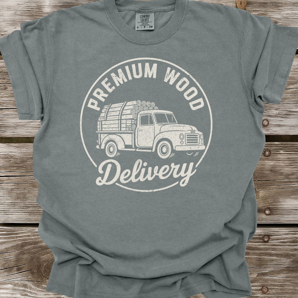 Premium Wood Delivery T-Shirt