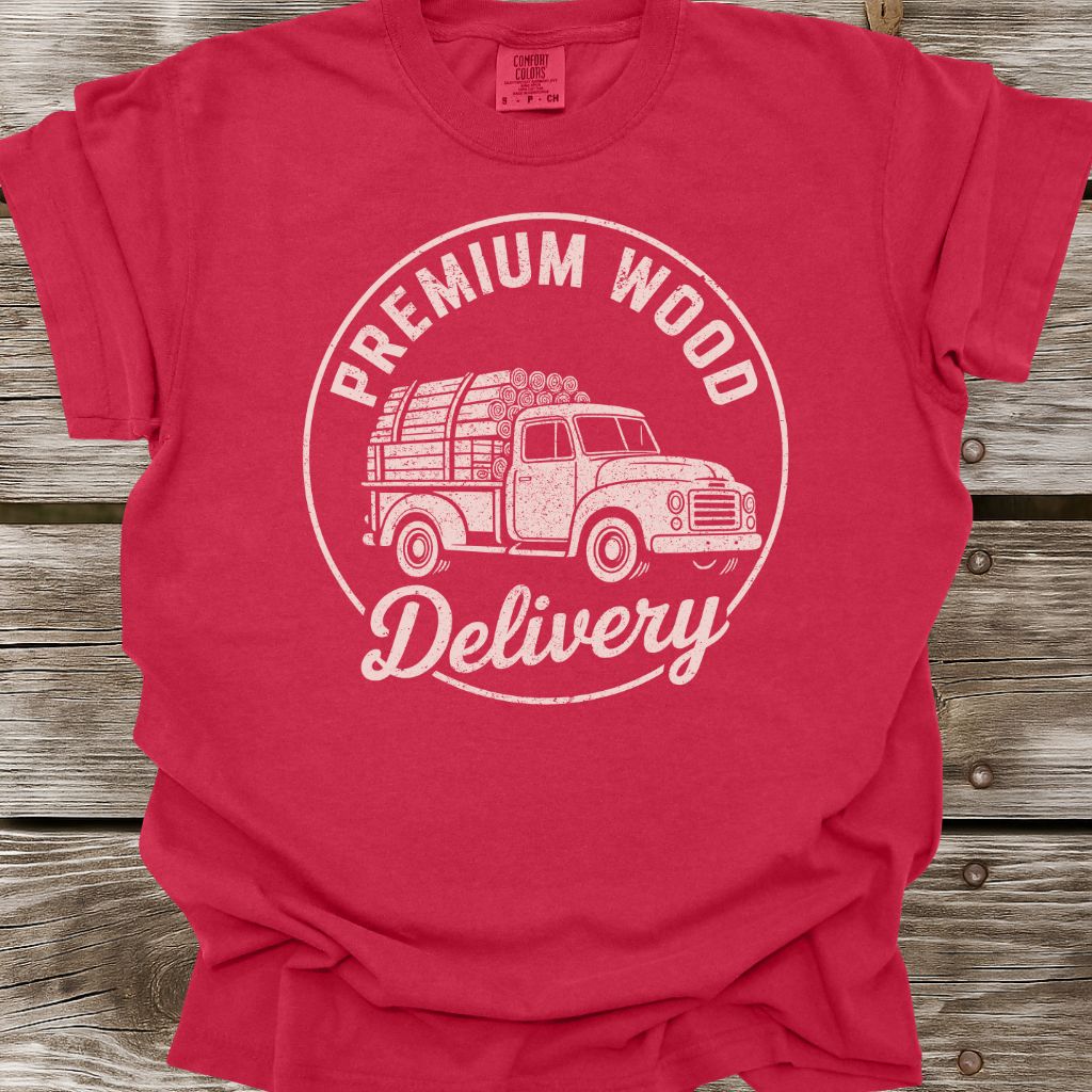 Premium Wood Delivery T-Shirt