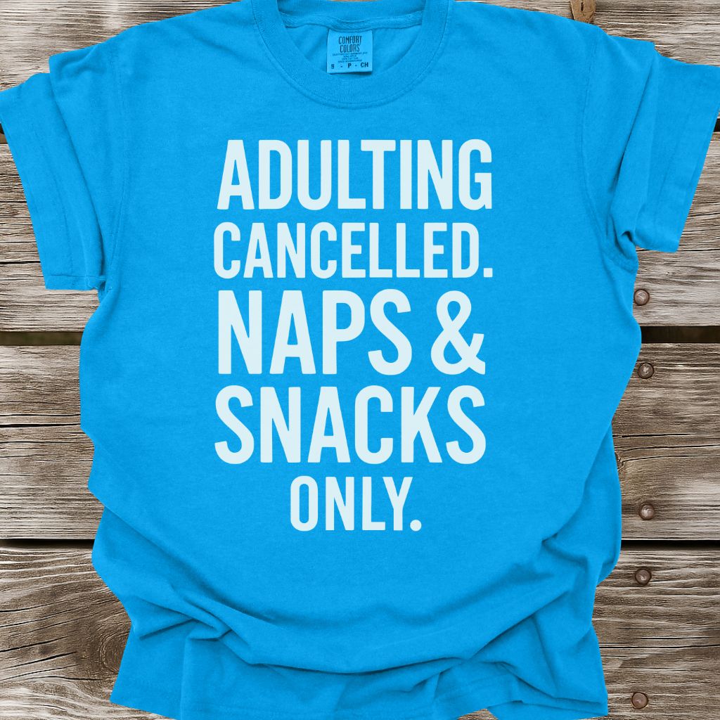 Adulting Cancelled T-Shirt