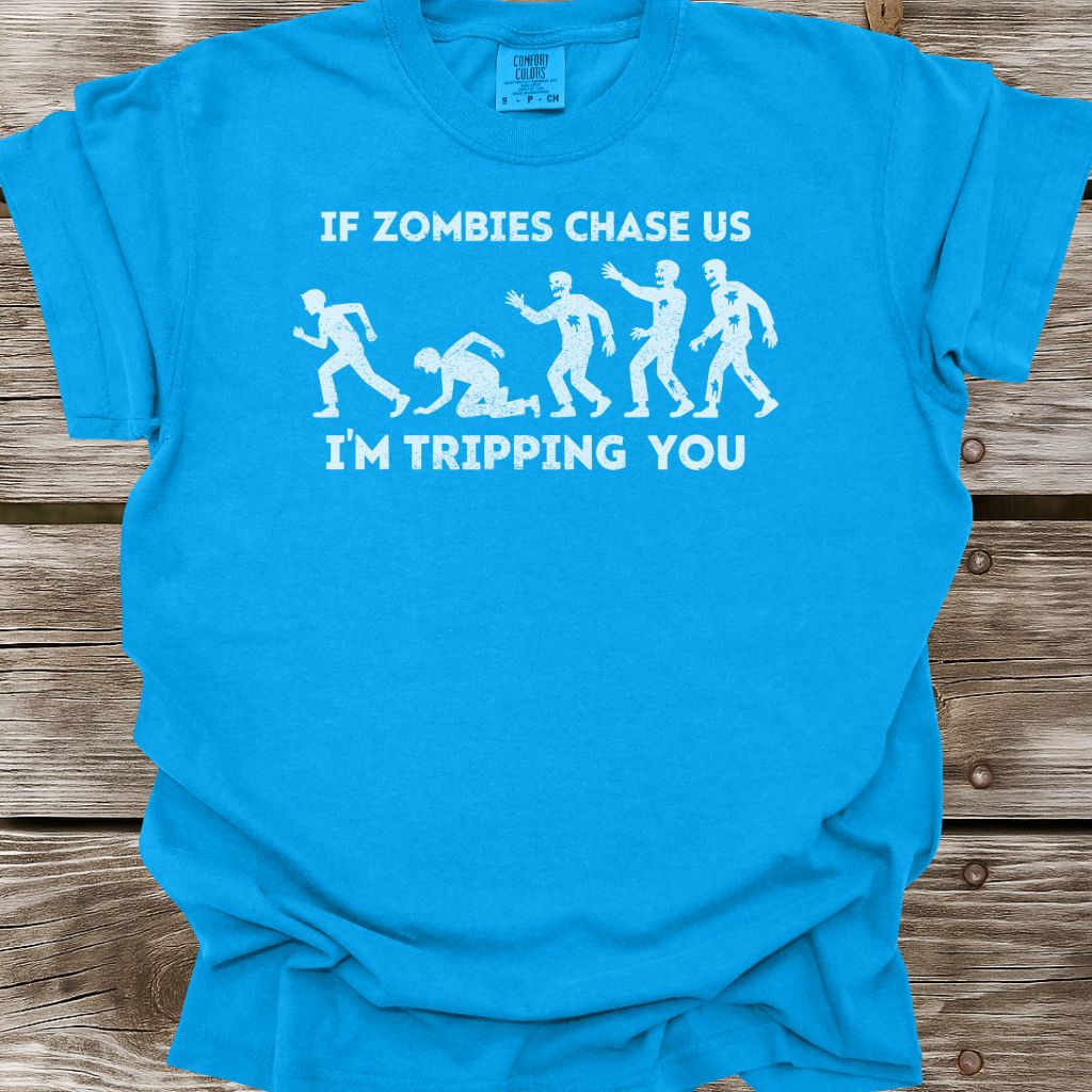 If Zombies Chase Us T-Shirt