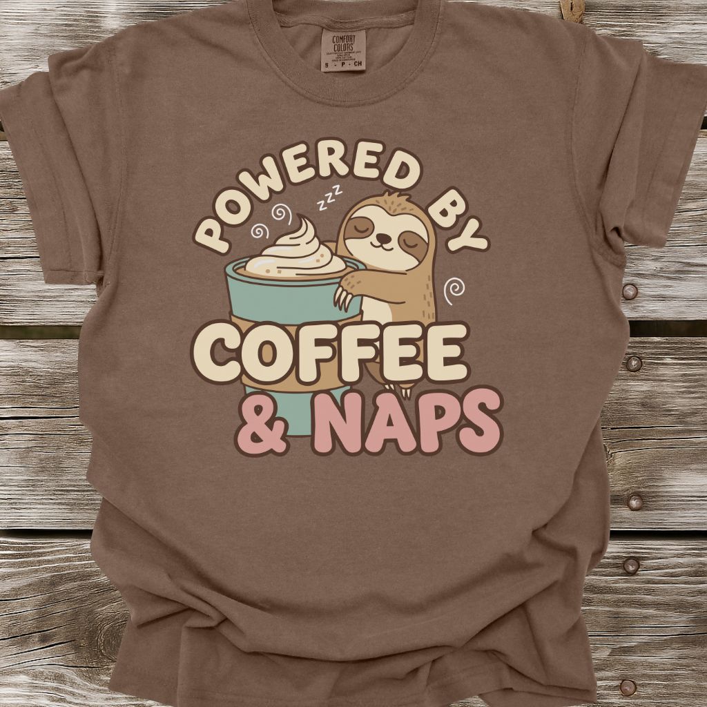 Powered By Coffee & Naps T-Shirt
