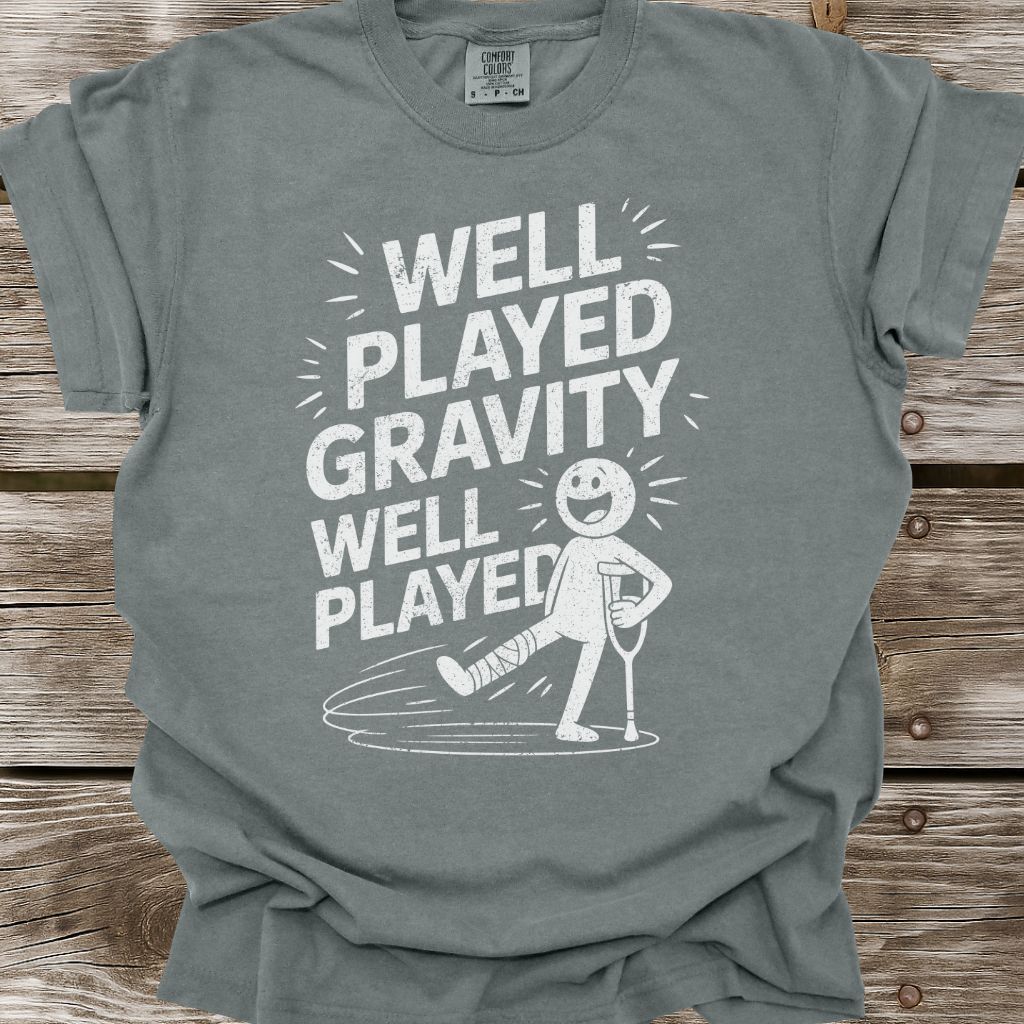 Well Played Gravity T-Shirt