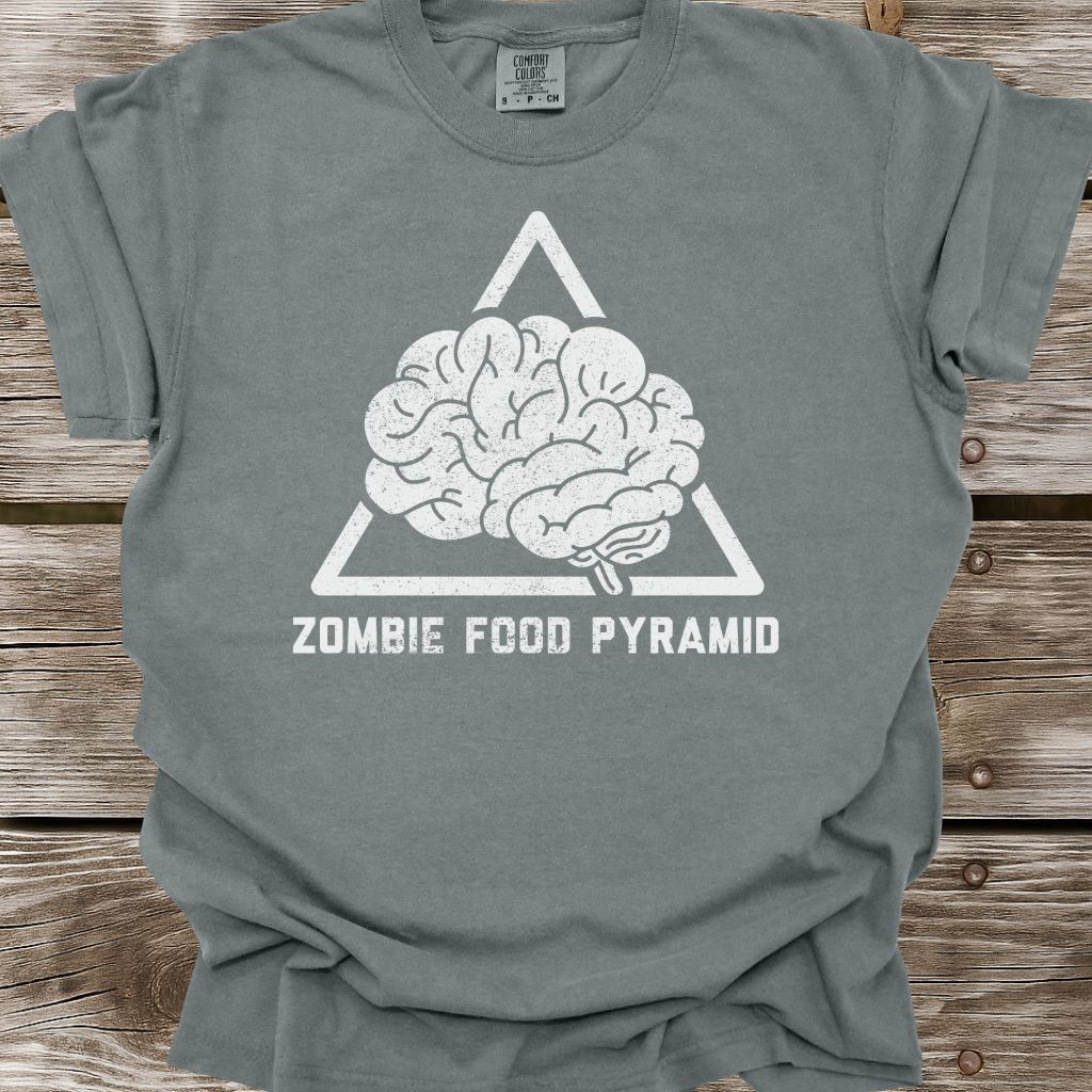 Zombie Food Pyramid T-Shirt