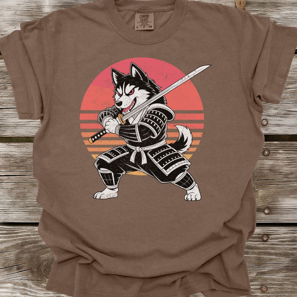 Samurai Husky T-Shirt