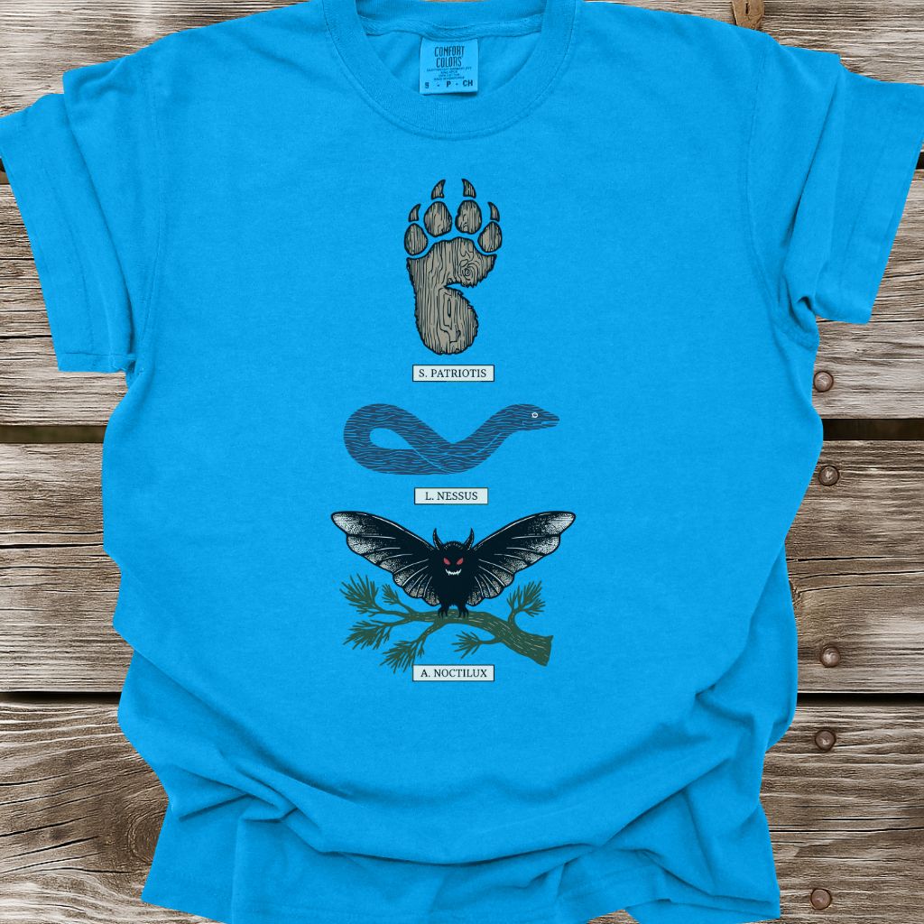 Cryptid Field Guide T-Shirt