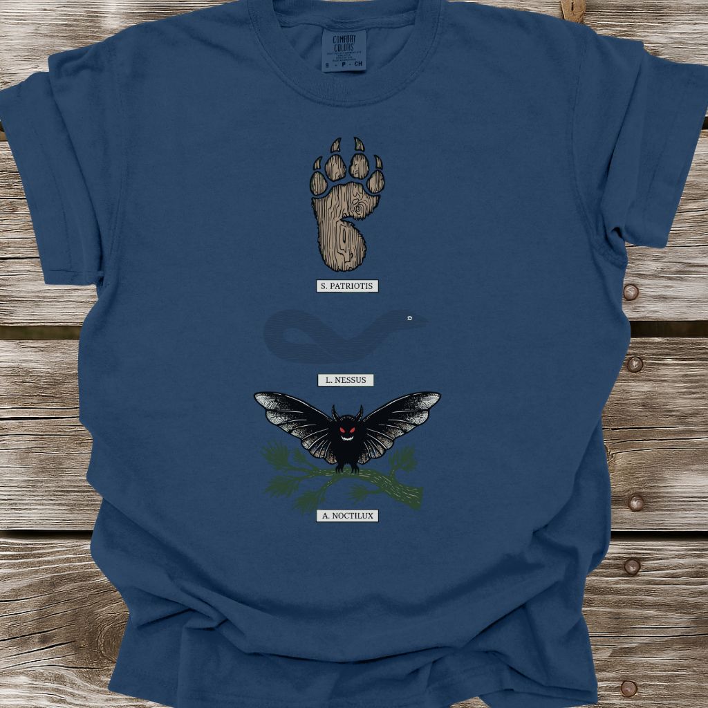 Cryptid Field Guide T-Shirt