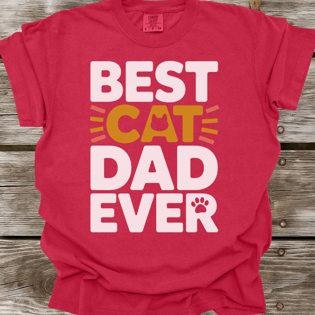 Best Cat Dad Ever T-Shirt