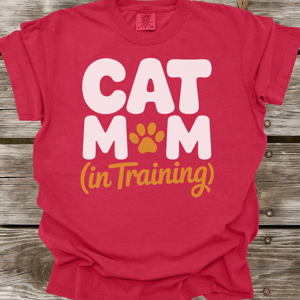Cat Mom In Training T-Shirt