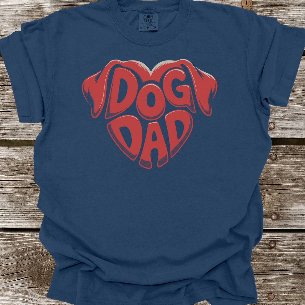 Heart of a Dog Dad T-Shirt