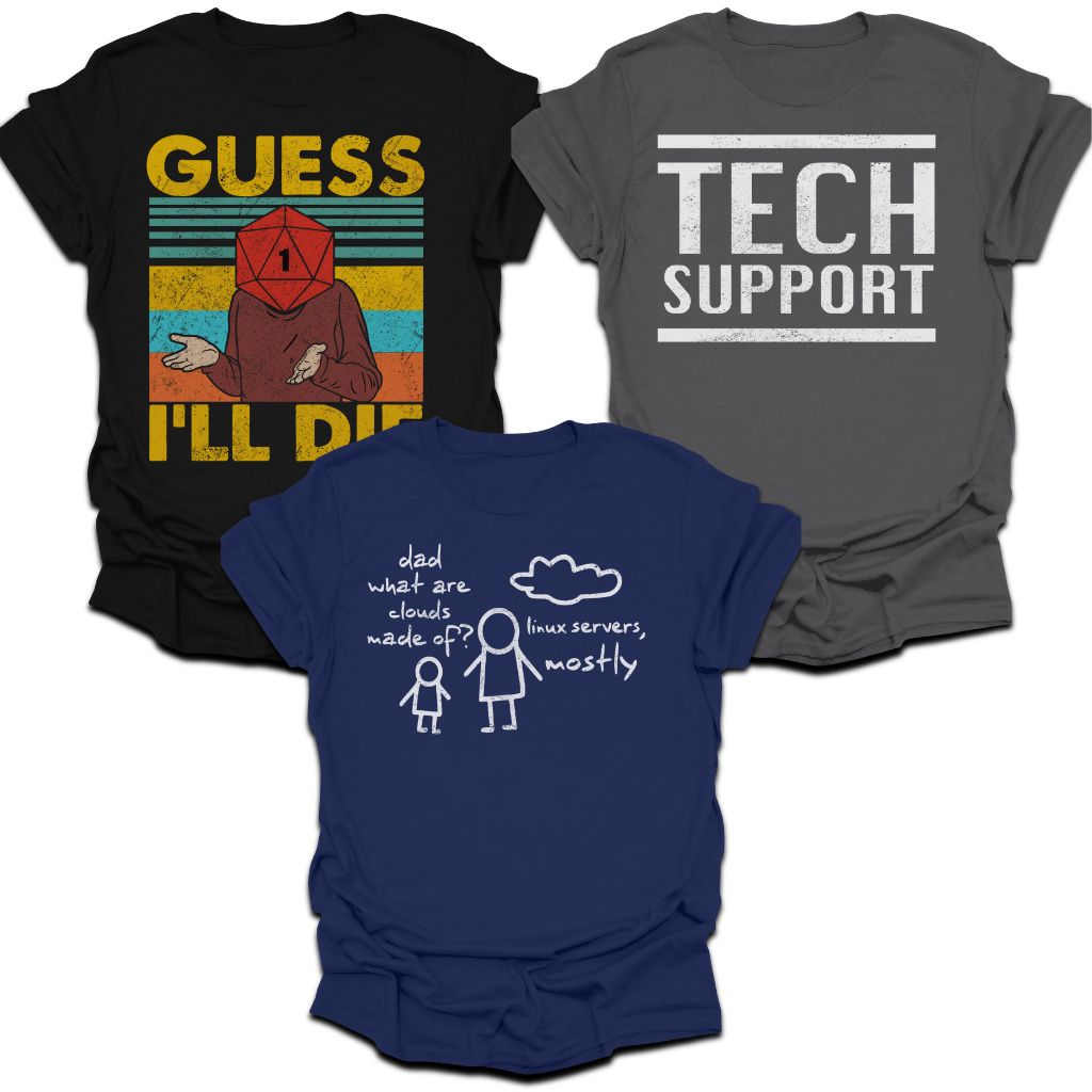 Bundle 3 Tees and Save $3 Per Shirt!